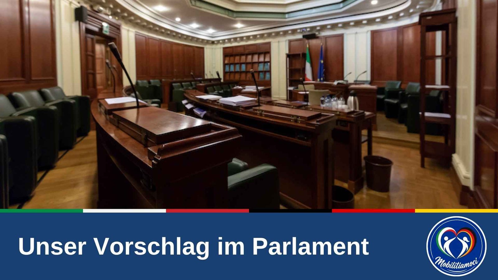 Anhörung in Rom: unser Vorschlag erreicht das Parlament